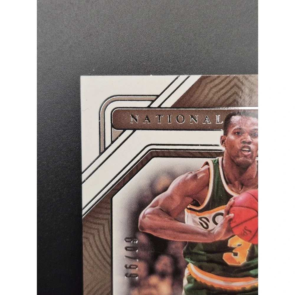 2022 National Treasures Dale Ellis #RM-DEL  Retro‎ Materials /99 Supersonics